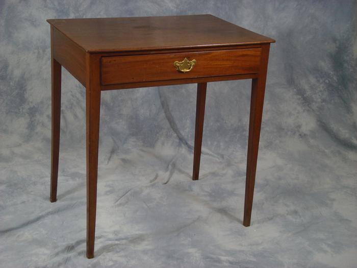 Georgian mahogany Hepplewhite one