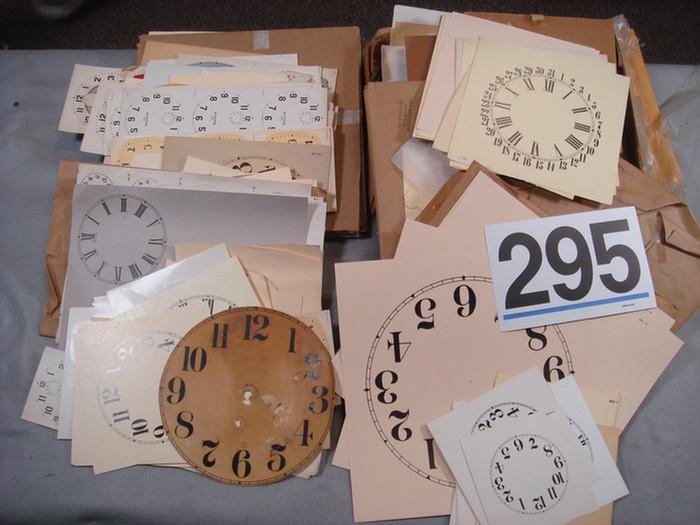 Lot of reproduction paper dials 3c0fb