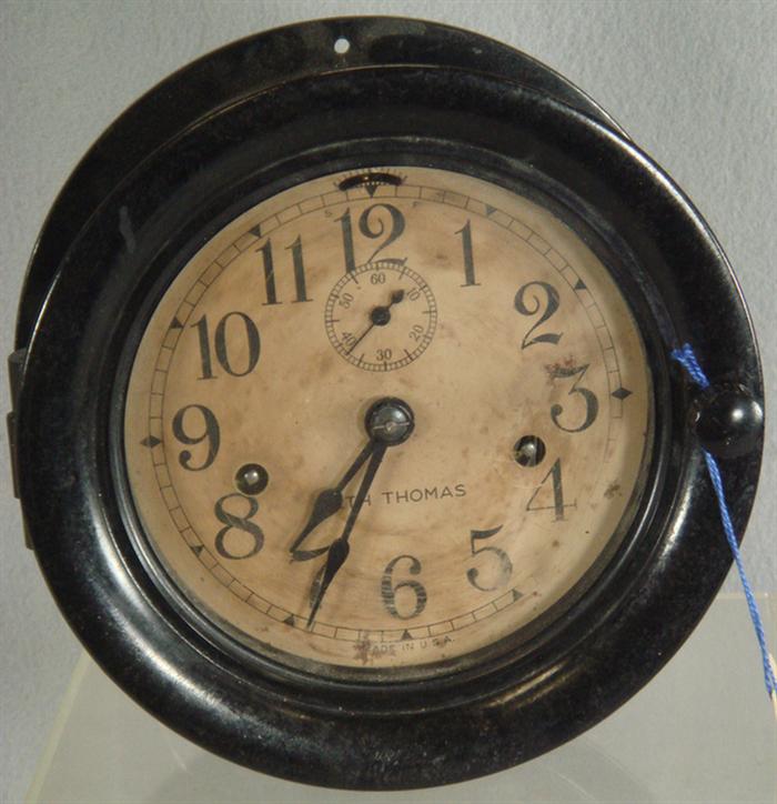 Seth Thomas ships clock, 5 1/2 dial,