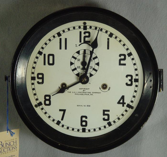Seth Thomas industrial wall clock,