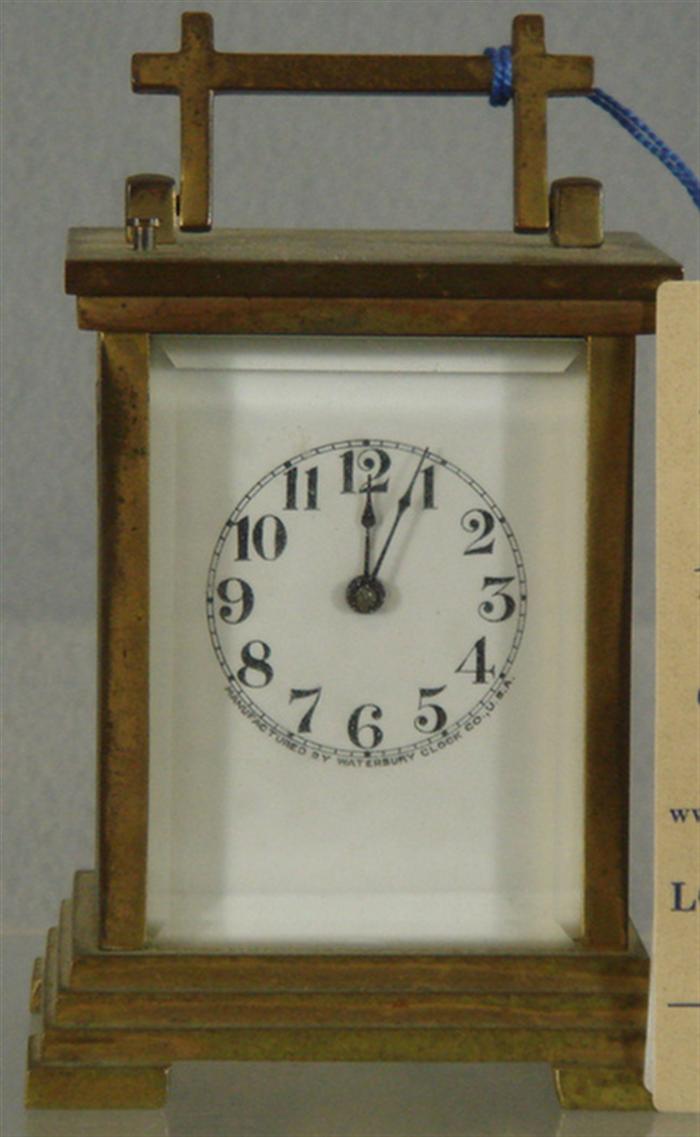 Waterbury hour repeating carriage clock,