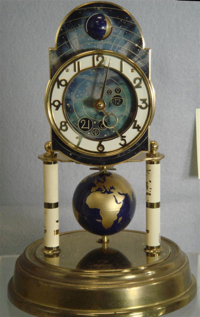 J Kaiser, Germany anniversary clock,