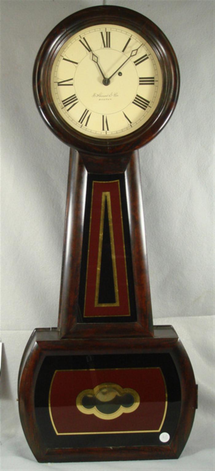 Unsigned Howard type banjo clock  3c244