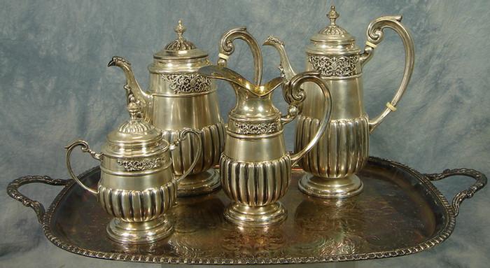 4 pc Italian sterling silver tea 3c66c