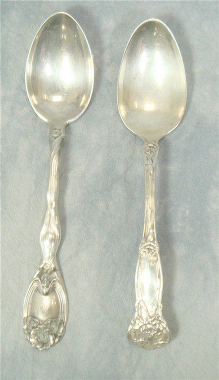 Unger Brothers sterling silver