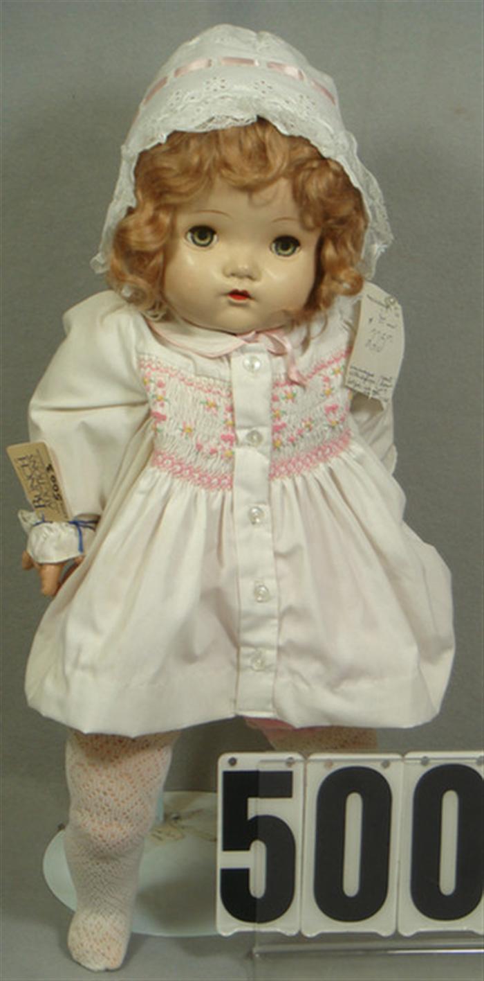 Madame Alexander Doll, 22 inches tall,