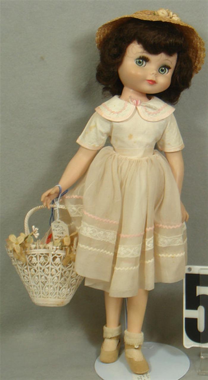 1958 Betsy McCall Doll, 19 inches tall,