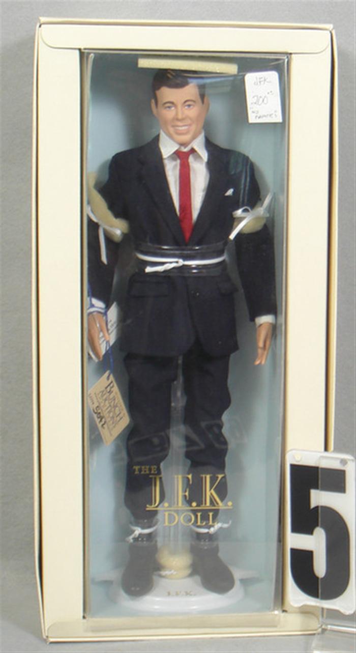 Franklin Mint JFK Doll, vinyl,