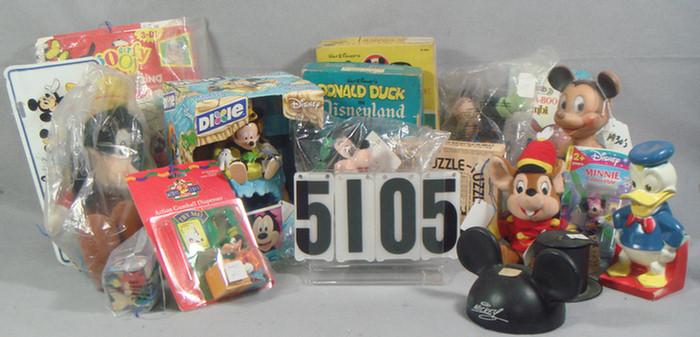 Disney lot, Mickey Mouse plush animals,