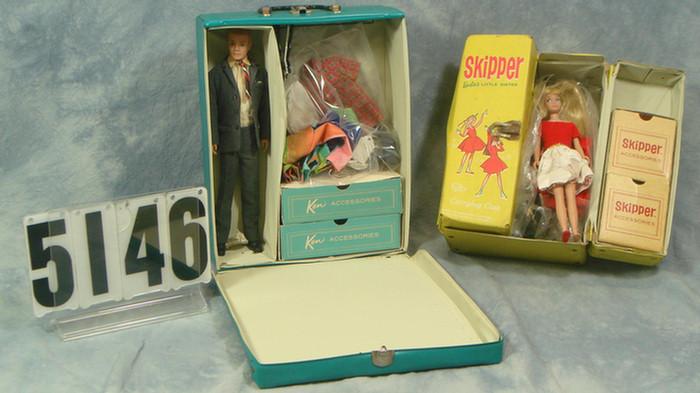 Skipper doll case and clothing 3c87d