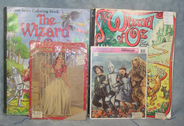 Wizard of Oz lot, puzzels, sealed