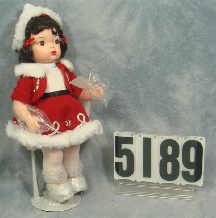 Terri Lee reproduction doll, holiday