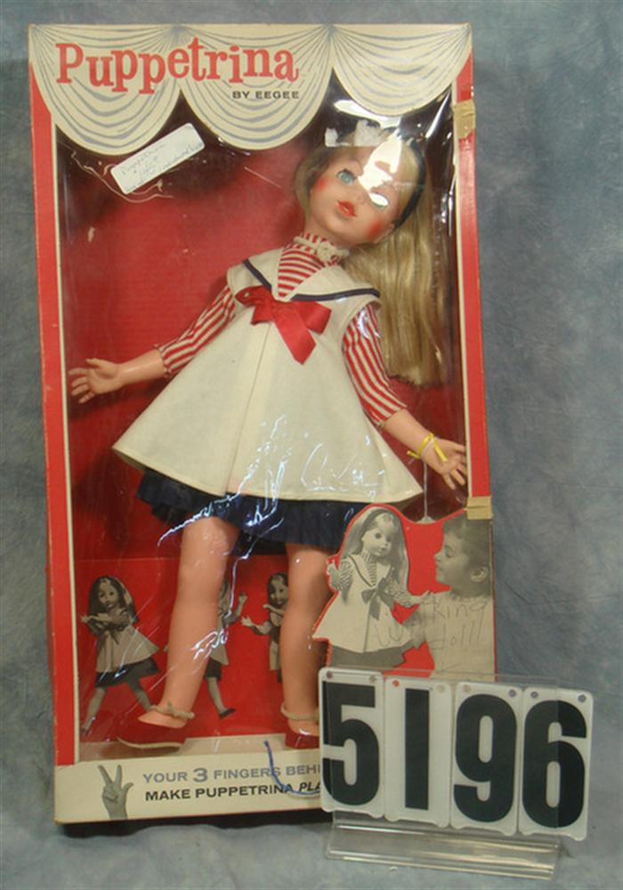 Eegee Puppetrina Doll MIB Mint 3c8a9