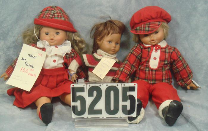 Zapf dolls lot 23 inches tall  3c8b1