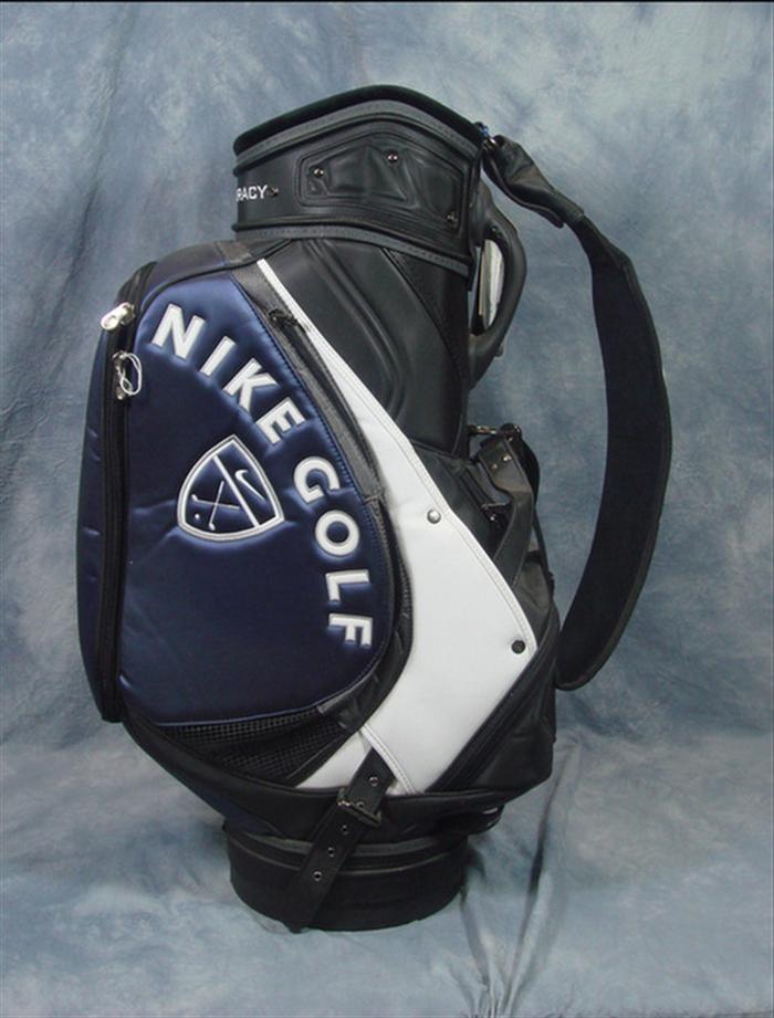 Nike black and blue staff bag  3c589