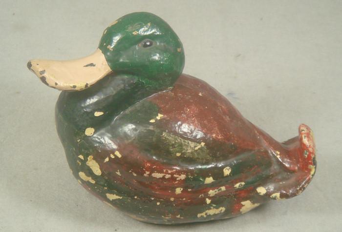 Cast iron doorstop mallard duck  3c591