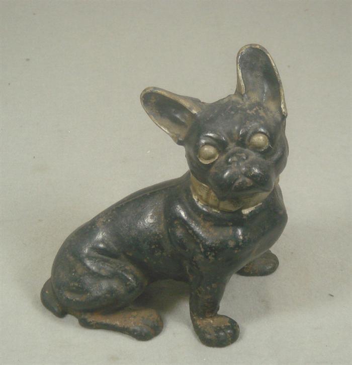 Cast iron doorstop, free standing