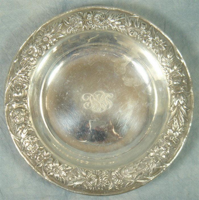 S Kirk & Son  sterling silver candydish