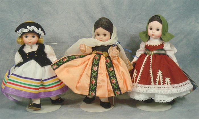 Madame Alexander Doll lot, all mint