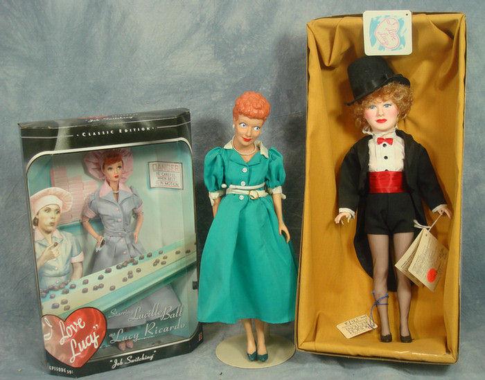 Lucy Doll lot 3 dolls included  3ca62