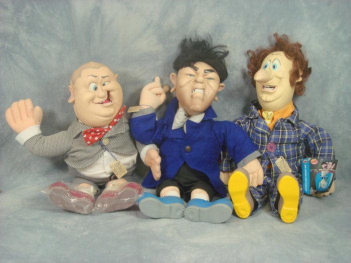 1996 Three Stooges dolls, 20 inches