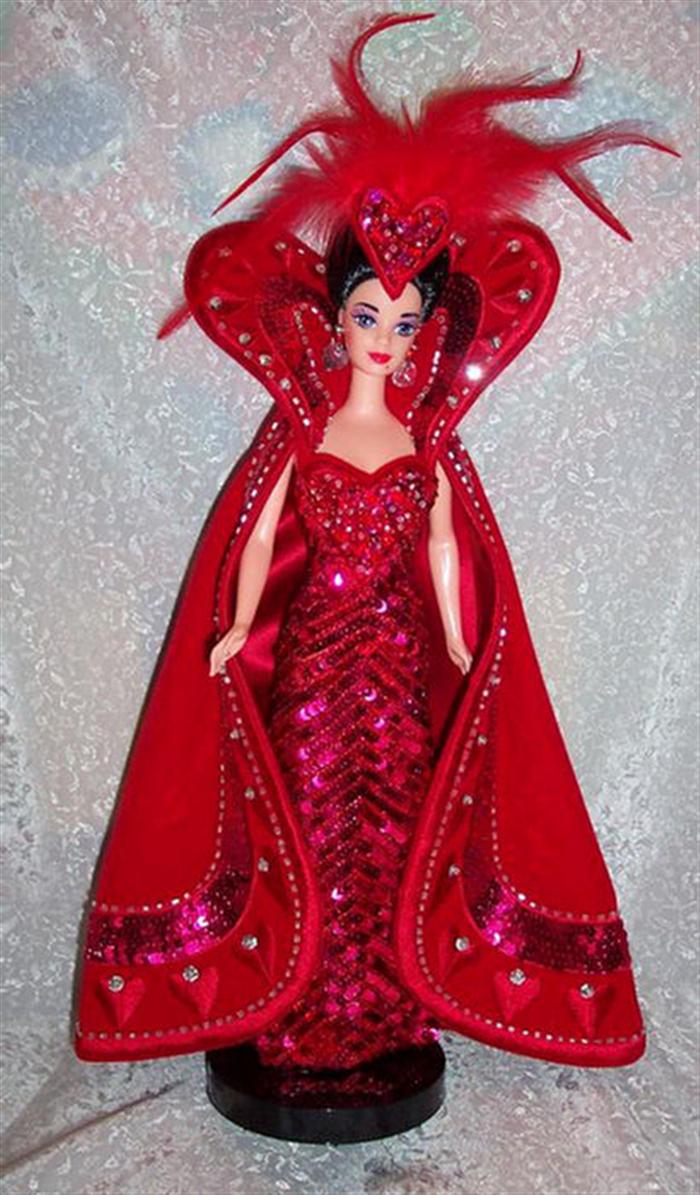 Bob Mackie Queen of Hearts Doll, mint