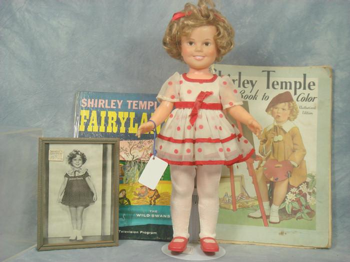 Shirley Temple Doll lot plastic 3cace