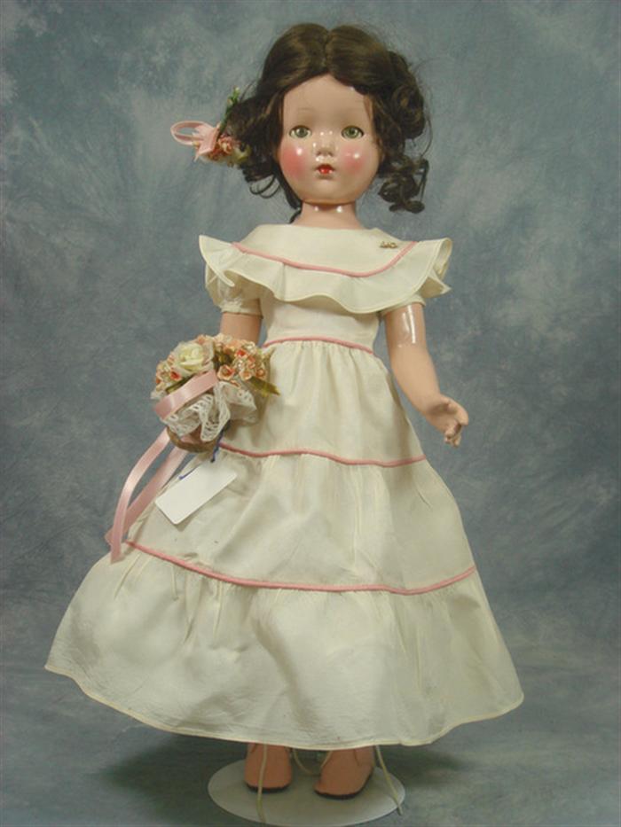 Composition R& B doll, 20 inches