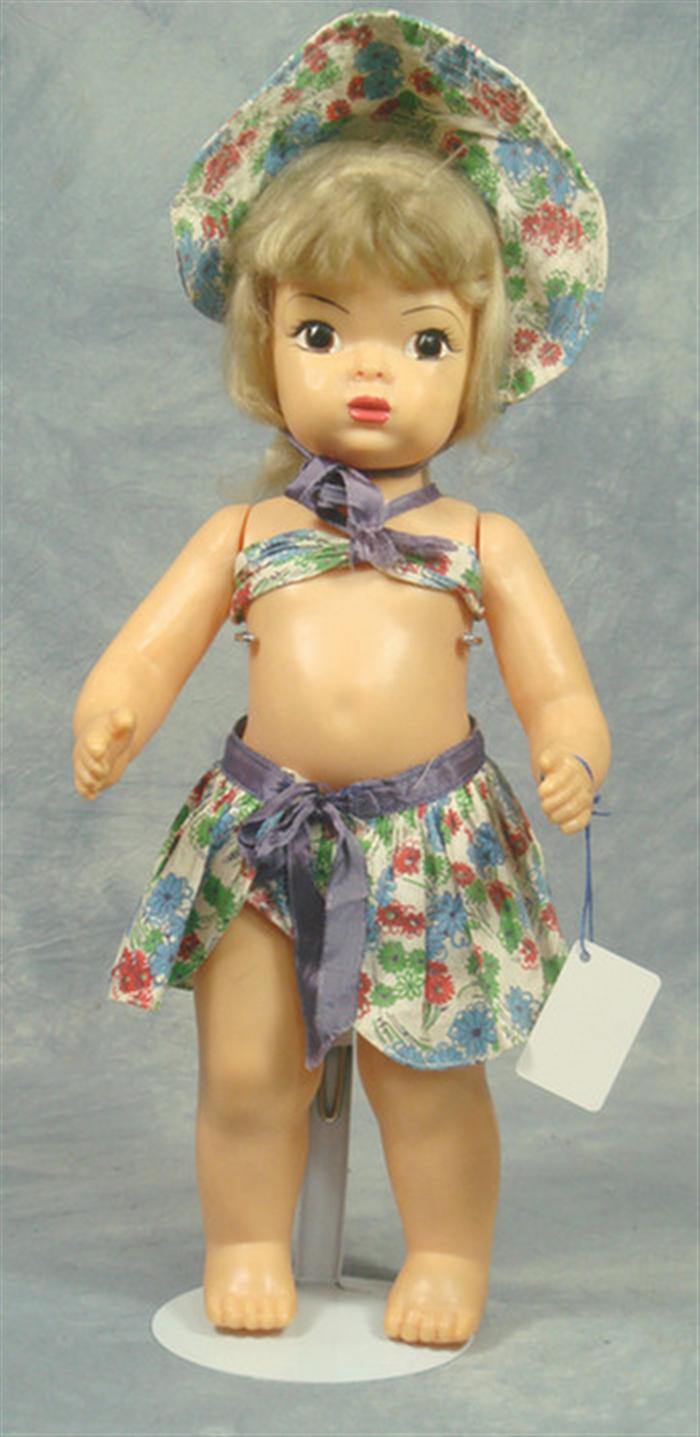 Terri Lee Doll, 15 inches tall, plastic,