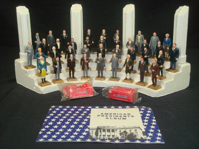 Marx Presidents set, plastic president