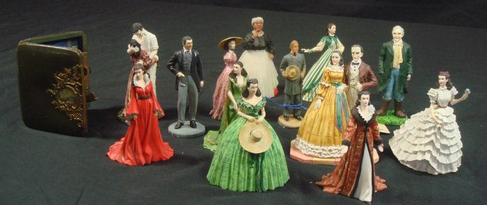 Gone with the Wind Figures, some Franklin