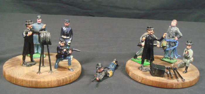 Lead Civil War Figures the tripod 3cb34