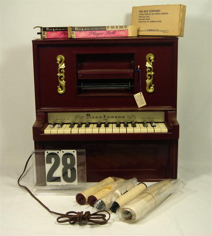 Chein Piano with rolls 19 inches 3cb5a