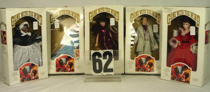 Set of 5 Gone with the Wind Figures/Dolls,