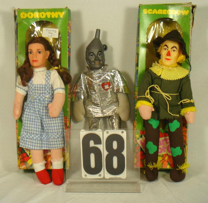 15" Mego 1974 Wizard of Oz Dolls,