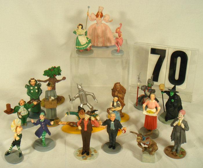 Set of 20 Wizard of Oz small figures,