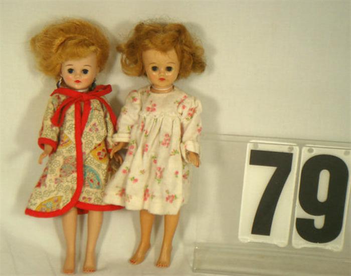 2 Vogue Jill Dolls, 9 1/2 inches