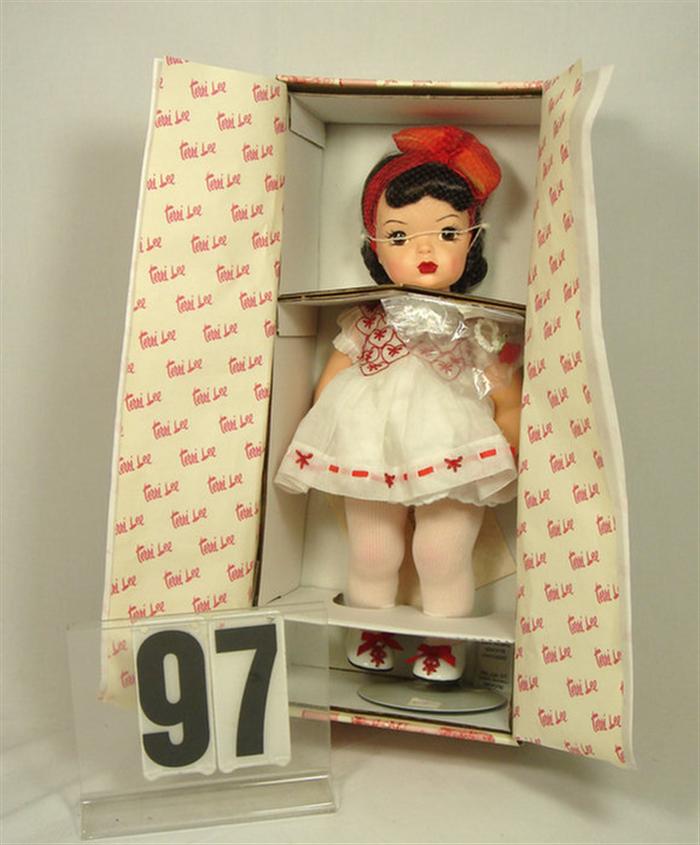 14 Terri Lee Repro Doll, mint in original