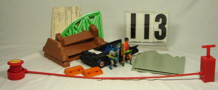 Batman and Robin 1970's Exploding