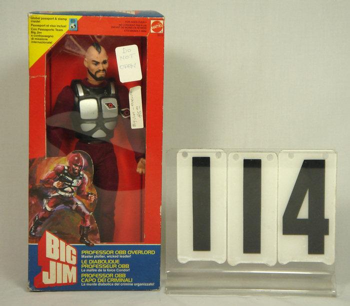 1984 Mattel Big Jim Professor OBB 3cbad