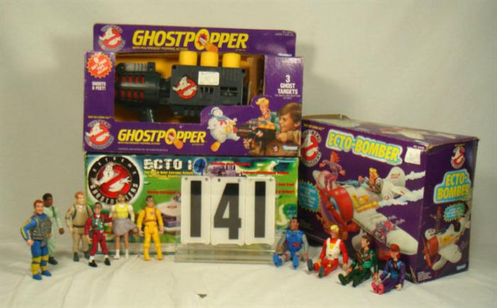 1980's Ghostbusters Action Figures,