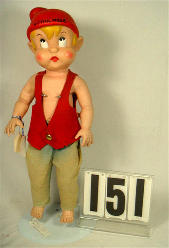 Wistful Willie Doll 1930's, Baby