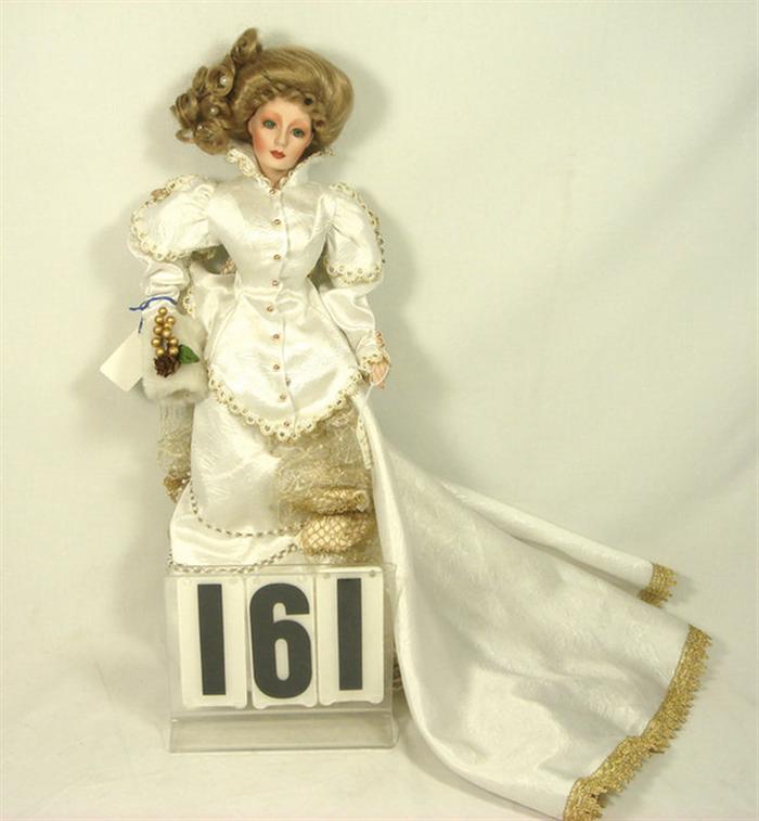 Franklin Heirloom Gibson Girl Doll 20