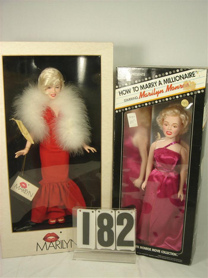 Two Marilyn Monroe Dolls MIB How 3cbef