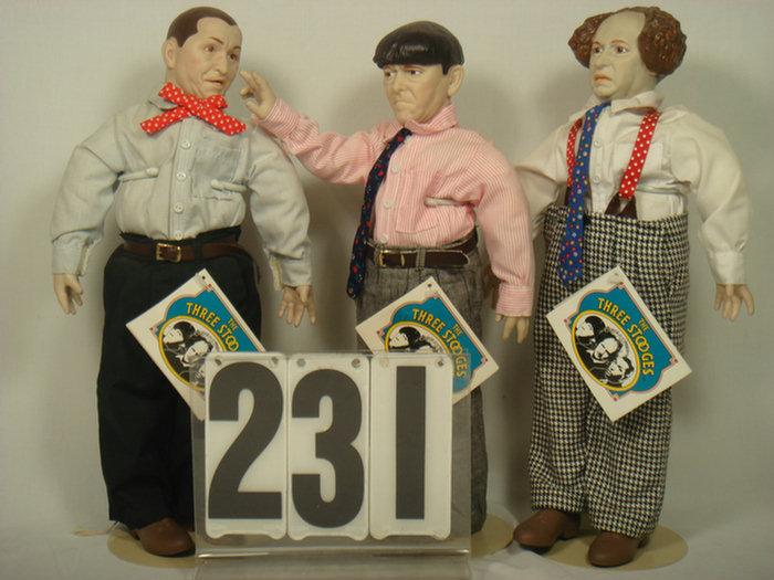 Presents The Three Stooges Dolls