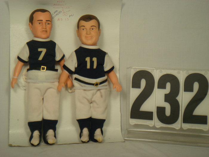 Abbott Costello Dolls Made by 3cc20