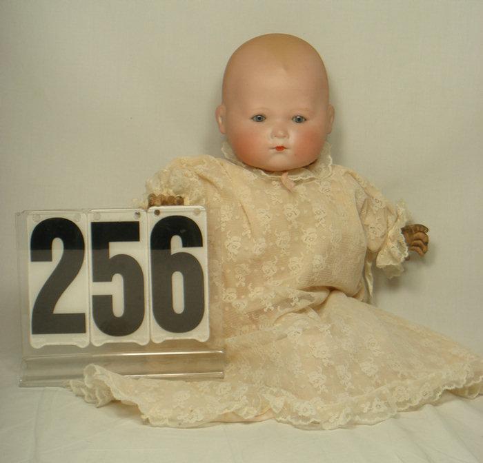 German Antique Bisque Head Baby 3cc36