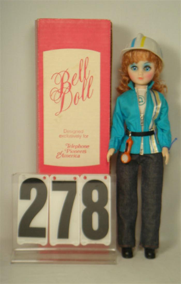 Bell Telephone Doll Mint in original