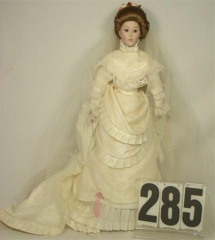 Franklin Heirloom Mint The Bride Doll