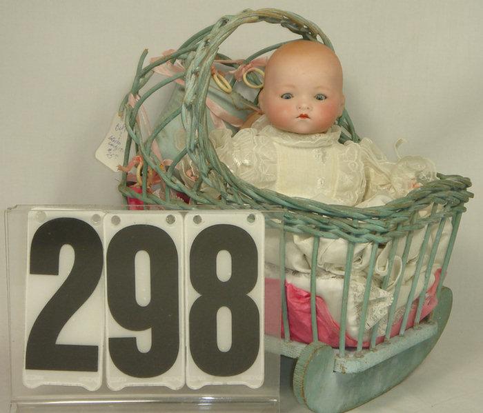 Antique Kiddiejoy Bisque Head Doll